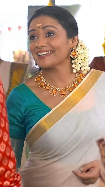 Meera vasudev, malayalam actress, saree beauty HD phone wallpaper