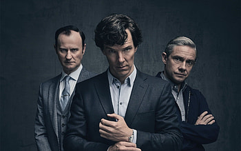 Background trio, Martin Man, Benedict Cumberbatch, Sherlock HD wallpaper