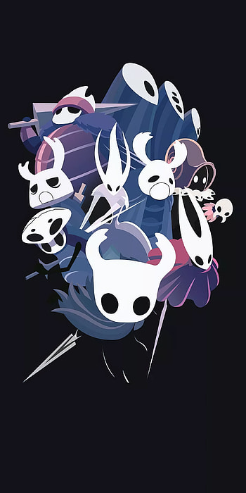 Hornet Minimal | Hollow Knight Montage | Knightly Art | Minimal Hollow Crew, video game, Hollow Knight, Minimalist Gaming HD phone wallpaper