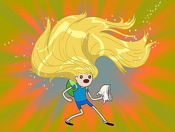 Adventure Time: Finn Super Saiyan 3, finn, super, awesome, saiyan HD wallpaper