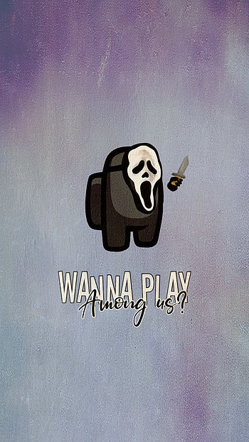AmongUs v3, movie, amongus, cool, game, ghostface, scream, 9:16 HD phone wallpaper