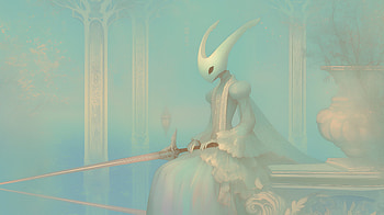 video game, Hollow Knight: Silksong, Hornet (Hollow Knight), fantasy knight HD wallpaper