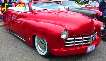 1950 Custom Mercury Monarch convertible, classic, monarch, custom, convertible, cruiser, 1950, mercury HD wallpaper