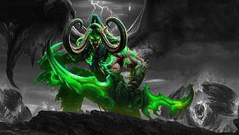 Illidan , SF , Gaming character, Power and destruction HD wallpaper