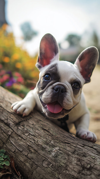 French Bulldog Puppy Delight - Cute , Animal, dog, french bulldog HD phone wallpaper
