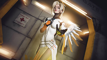 Mercy Overwatch Cosplay 2021 , mercy-overwatch, overwatch, games, xbox-games, ps-games, pc-games, cosplay HD wallpaper