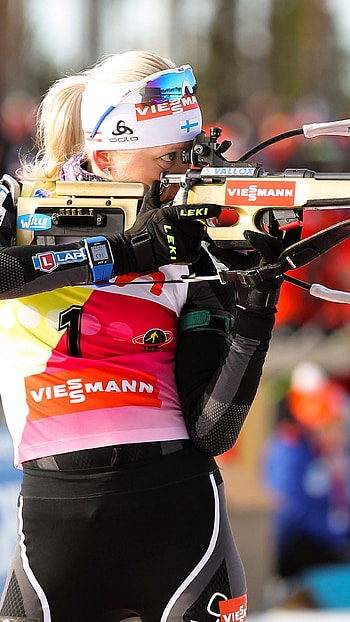 Kaisa Makarainen, Biathlon HD phone wallpaper