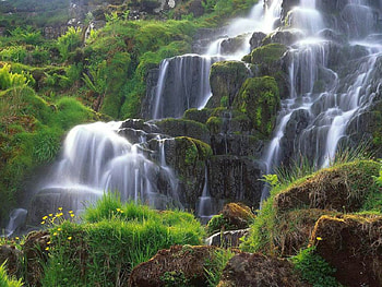 Cool Waterfall, cool, waterfall, beautiful HD wallpaper