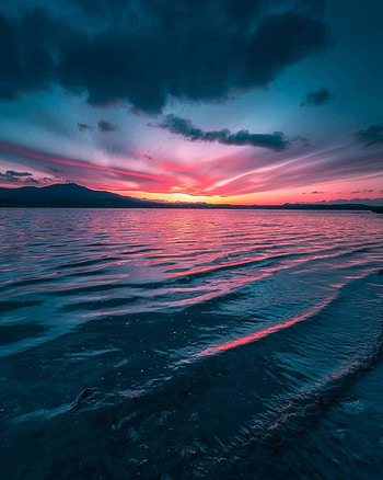 Beach, atmosphere, cloud HD phone wallpaper