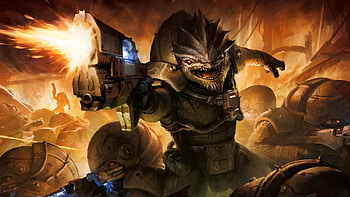 Mass Effect 5: Quad — Alien Monster Siege, Video Game, Shooting HD wallpaper