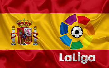 Spanish flag, La Liga HD wallpaper