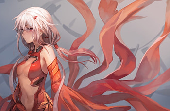 Pretty Girl, sweet, art, ribbons, girl, beautiful, long hair, beauty, woman, anime girl, lady, anime, pretty, red, blonde hair, lovely, female HD wallpaper
