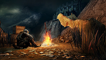Dark Souls Bonfire HD wallpaper