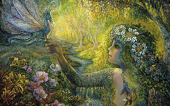 Josephine Wall, Art on Liveinternet, Online gallery, Creative expression HD wallpaper