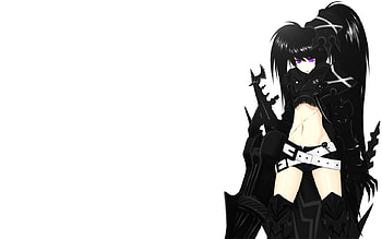 BRS, shooter, girl, black, rock HD wallpaper