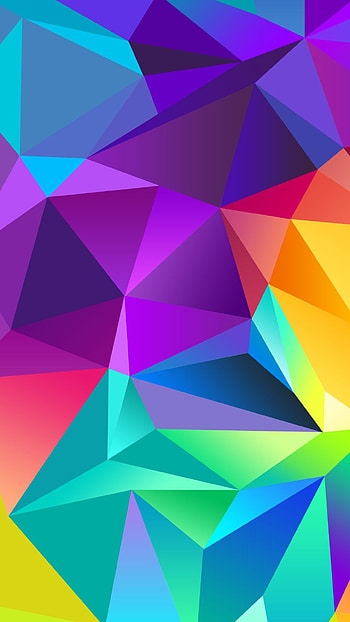 ... interior design Large-size Best Cool Plus Backgrounds In Quality Colorful Polygon ... HD phone wallpaper