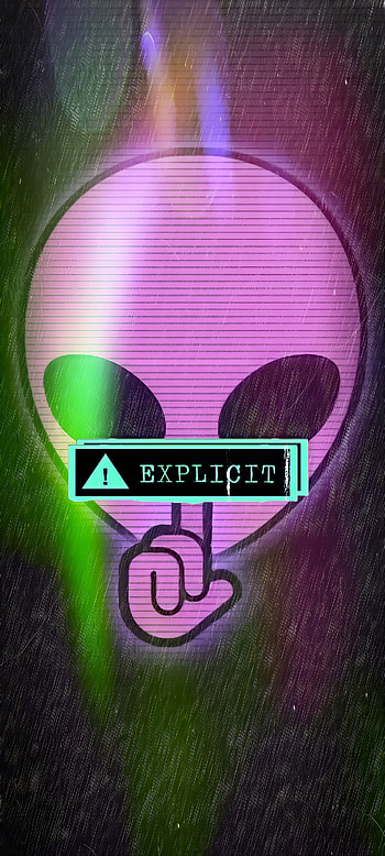 ALIEN EXPLICIT, Space, Colors, Magent, R, Alienigenas, , Scifi, lluvia HD phone wallpaper