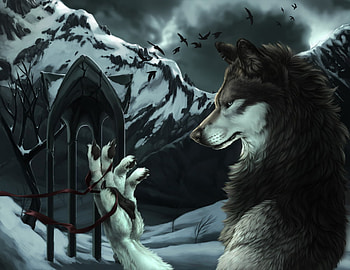 the killer, werewolves, murky, killers, wolves, grey HD wallpaper