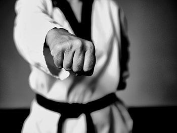 Sports, Bw, Chb, Fight, Fighter, Struggle, Fist, Taekwondo HD wallpaper
