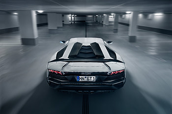 Lamborghini Aventador S, Novitec Torado, 2018, rear view HD wallpaper