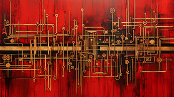 Circuit Board Artwork, circuit HD wallpaper