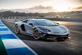 Lamborghini Aventador SVJ, sports car, 2018 HD wallpaper
