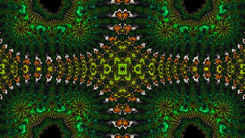 Trippy Psychedelic Fractal, trippy, psychedelic, aesthetic, green, Abstract, fractal, abstract green HD wallpaper