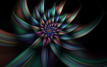 Abstract, Smoke, Flower, Shine, Light, Bright, Form, Dymovoy HD wallpaper