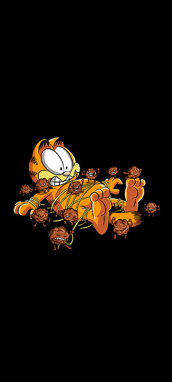 Revenge of the meatballs, Garfield HD phone wallpaper