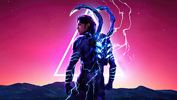 movie, Blue Beetle HD wallpaper