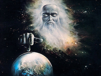 in the beginning, the creation, new world, space and time HD wallpaper