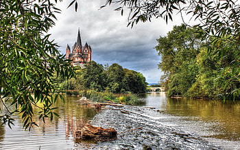 Landscape, Castles HD wallpaper