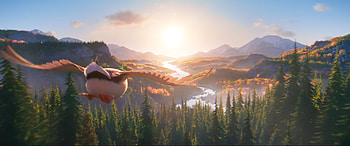 Migration Movie 2023 - Scenic Bird Flight Sunrise, movie, Migration (2023) HD wallpaper
