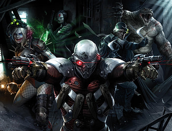 Suicide Squad New Artwork, suicide-squad, superheroes, artwork HD wallpaper