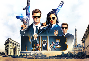 Emma Thompson, Movie, Men In Black: International, Chris Hemsworth, Liam Neeson, Men In Black, Tessa Thompson HD wallpaper