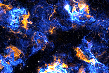 Abstract, Background, Art, Fire, Stars HD wallpaper