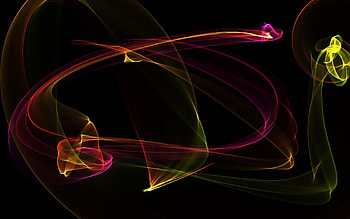 ABSTRACT NEON, colorful, design, black, , , colors, background, neon, 3d, abstract, kenzo HD wallpaper