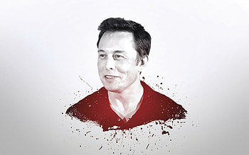 Elon Musk, Tech visionary, background, Futuristic HD wallpaper