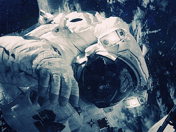 Astronaut NASA, space, NASA, galaxy, Astronaut HD wallpaper