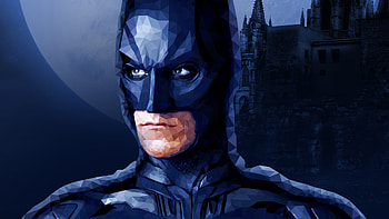 Batman Low Poly Illustration, batman, superheroes, artwork, behance HD wallpaper