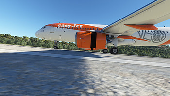 EasyJet Switzerland, Weekly dev update, Screenshot challenge, Aircraft engines HD wallpaper