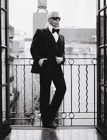 Karl Lagerfeld, Stylish backgrounds, Top HD phone wallpaper