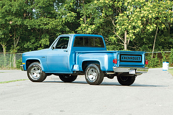 1982-Chevrolet-C10, Truck, Classic, Blue, GM HD wallpaper