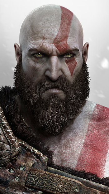 Kratos from God of War, Sony , Gaming visuals HD phone wallpaper