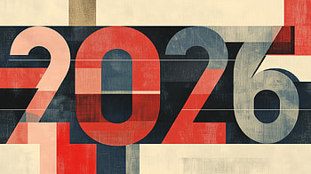 2026 Vintage Typography, 2026, typography, vintage HD wallpaper