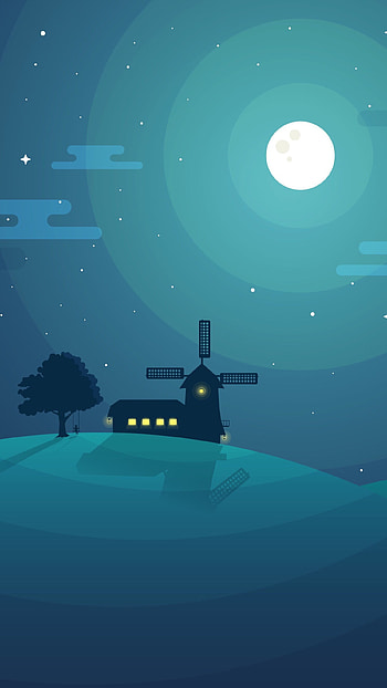 Farm, atmosphere, sky HD phone wallpaper