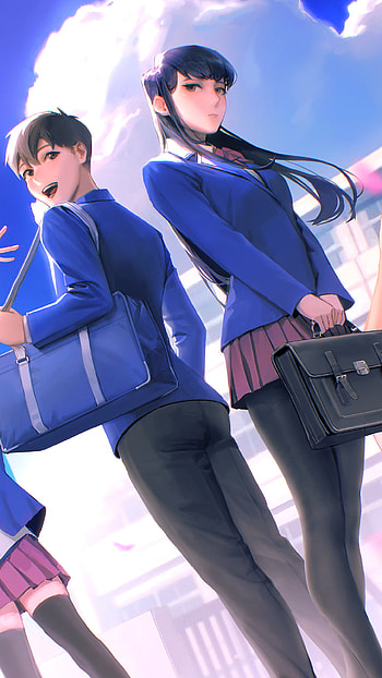 Komi Can't Communicate, Alpha Coders HD phone wallpaper