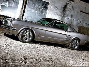 Fastback , ford, silver, stang, classic HD wallpaper