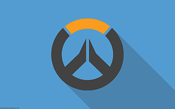 Overwatch Material Design Logo, overwatch, material, design, minimalism, logo HD wallpaper
