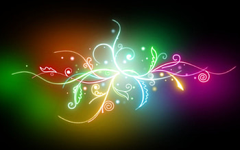 art, blue, clor, many, red HD wallpaper